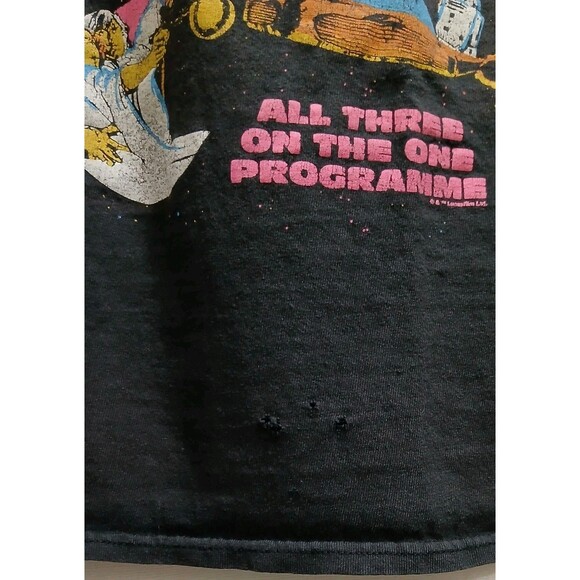 VTG Lucas Films Star Wars Empire Strikes Back ReturnJedi Large SingleStitch Note - Picture 6 of 7